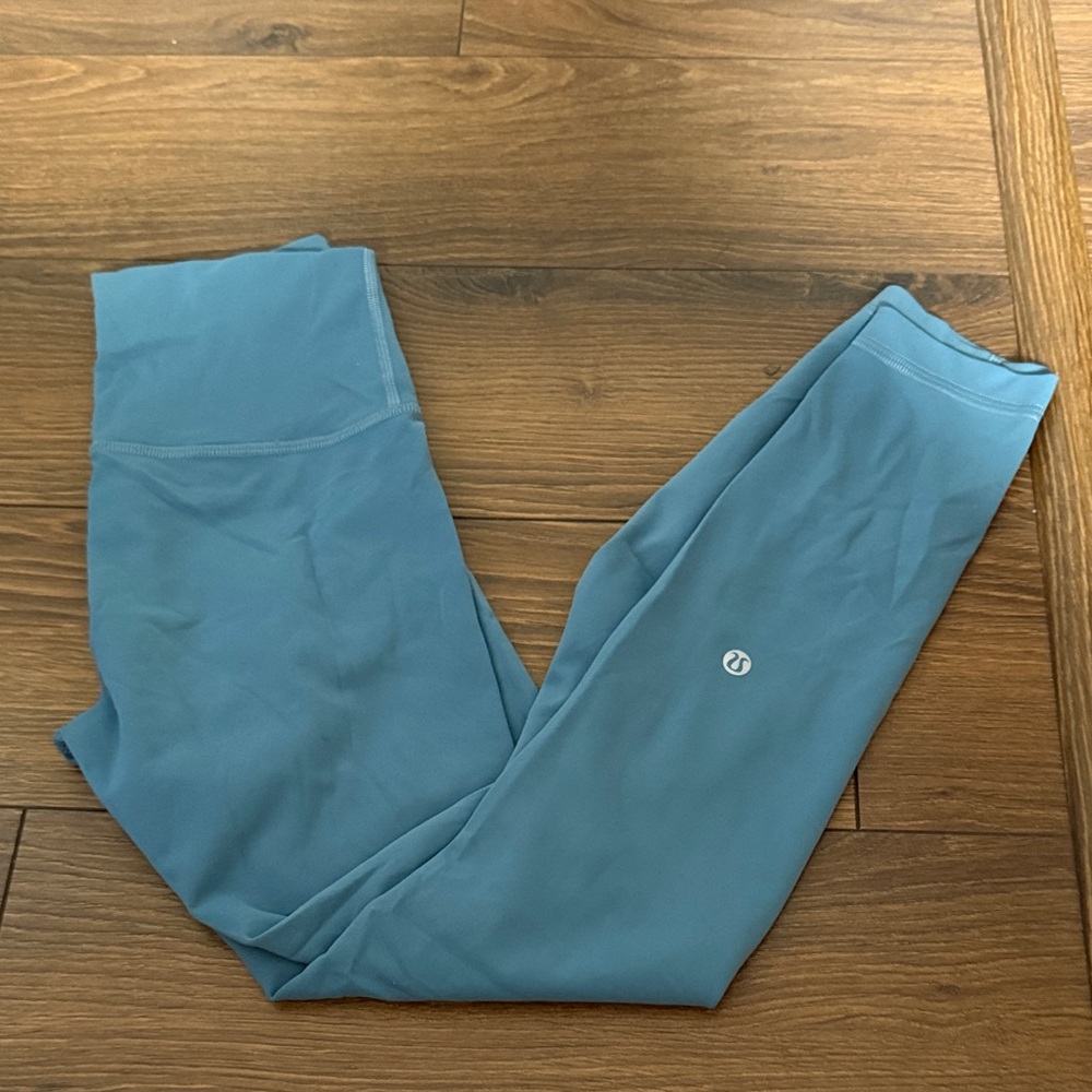 lululemon athletica Blue Leggings, Wonder Train